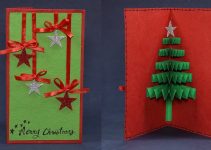 handmade card or tree decoration